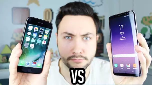 iPhone 7 VS Samsung Galaxy S8 : Le Gros Comparatif !