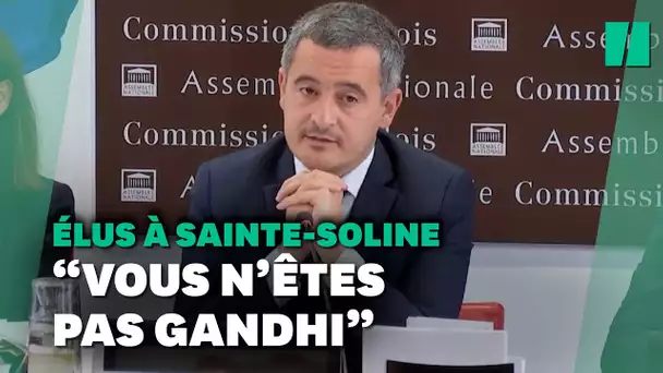 Après Sainte-Soline, Darmanin charge les élus présents à la manifestation