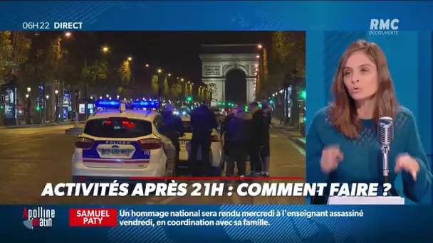 #AlloMarie: Activités après 21h: comment faire avec le couvre-feu ?