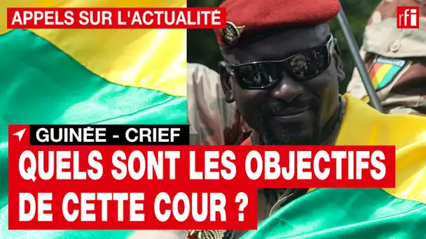 Guinée : la Cour de répression des infractions économiques et financières (Crief) • RFI