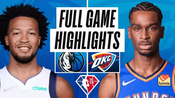 MAVERICKS at THUNDER | FULL GAME HIGHLIGHTS | December 12, 2021