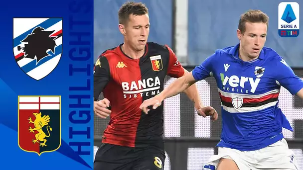 Sampdoria 1-1 Genoa | Derby Game Ends All Square After Goals From Jankto & Scamacca! | Serie A TIM