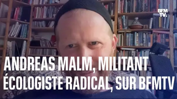 Sainte-Soline: l'interview intégrale d'Andreas Malm, militant écologiste radical suédois, sur BFMTV