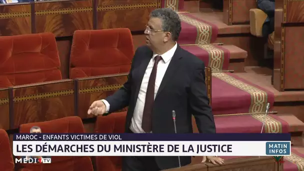 Viols d´enfants au Maroc : les démarches du ministère de la justice