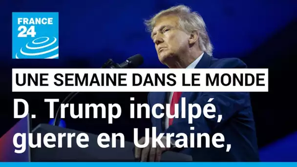 D. Trump inculpé, guerre en Ukraine, réformes en Israël et en France et du sursis pour O. Sonko