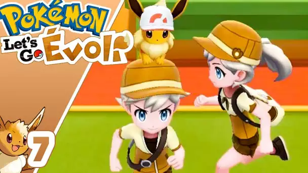 TROP KAWAII A CARMIN-SUR-MER😍 - POKEMON LET&#039;S GO EVOLI ~7~ COOP