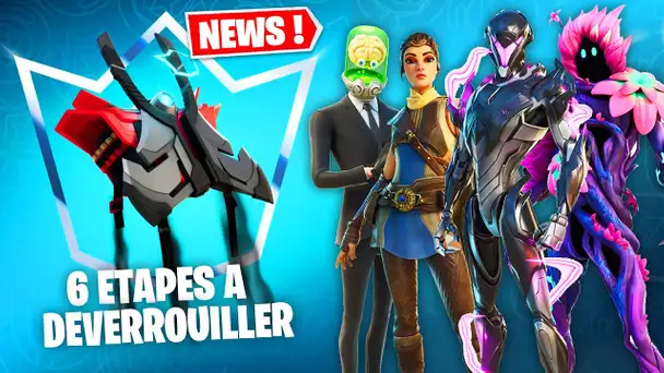 NOUVEAU SYSTEME DE RECOMPENSES EVOLUTIVES + DERNIERS SKINS AVANT LA SAISON 8 ! (FORTNITE NEWS)