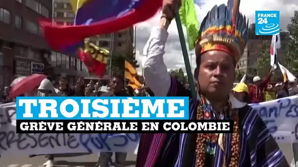 Les Colombiens réclament depuis deux semaines le départ de leur président