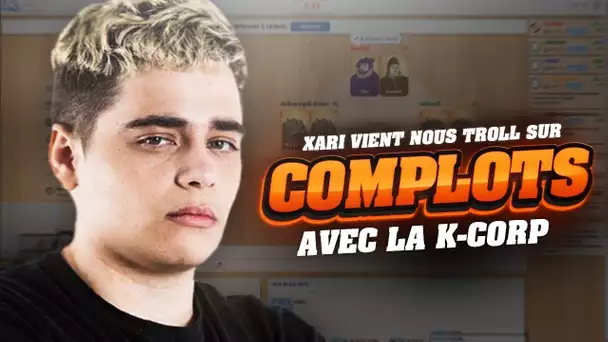 XARI VIENT TROLL KAMEL SUR COMPLOTS AVEC L'ÉQUIPE