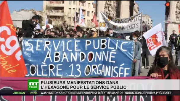 Un jeudi de contestation sociale partout en France