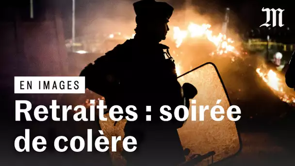 Dégradations, violences policières : manifestations tendues après l’adoption de la réforme des retra