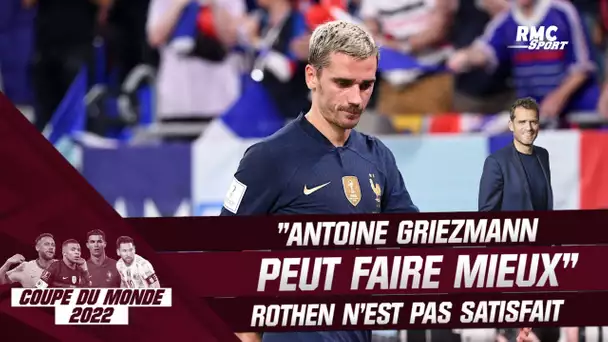 Équipe de France : "Il peut faire mieux", Rothen pas satisfait de Griezmann
