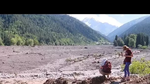 Géorgie : un glissement de terrain fait au moins 18 morts
