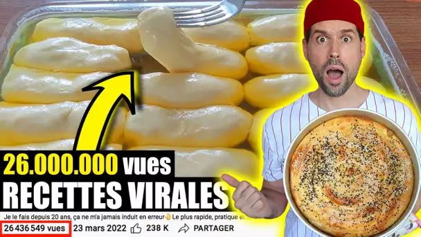 JE TESTE ENCORE DES RECETTES VIRALES (une journée dans mon assiette) - HUBY