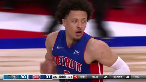 #1 Pick Cade Cunningham Gets His First NBA Action & Bucket