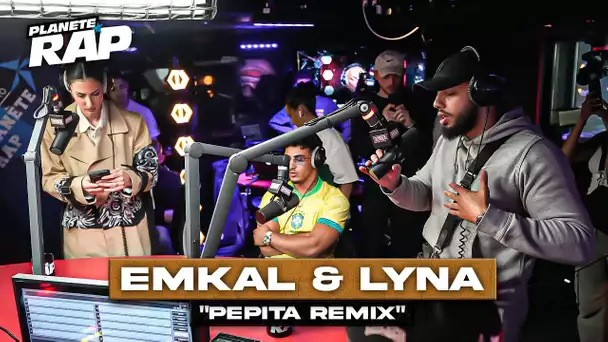 [EXCLU] Emkal feat. Lyna Mahyem - Pepita Remix #PlanèteRap