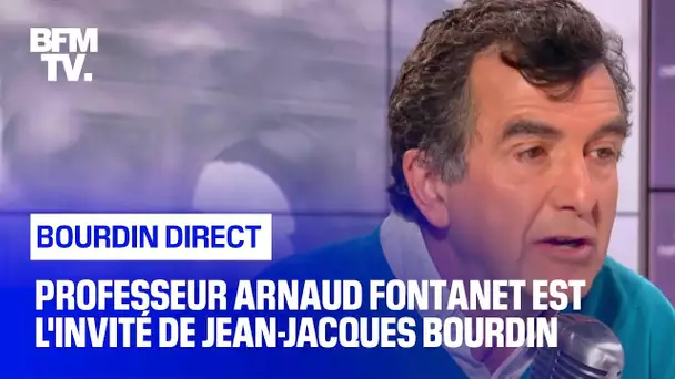 Professeur Arnaud Fontanet face à Jean-Jacques Bourdin en direct
