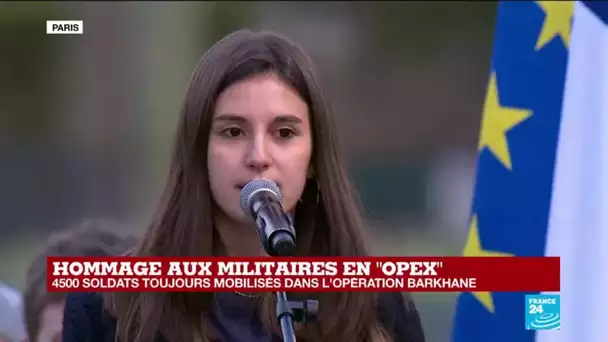 Hommage aux militaires en "opex" : des témoignages de soldats lus par des lycéens