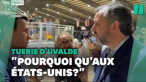 Après la tuerie d'Uvalde, le sénateur Ted Cruz fuit les questions sur le contrôle des armes à feu