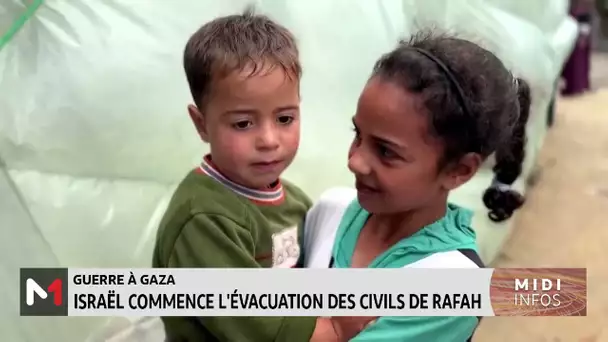 Guerre à Gaza: Israël commence l´évacuation des civils de Rafah