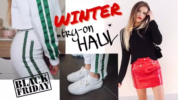 WINTER TRY-ON HAUL + Black Friday