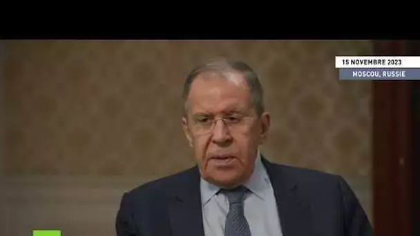 Lavrov : les États-Unis n'étaient prêts à rien d'autre qu'à l'option d'une « pause humanitaire »
