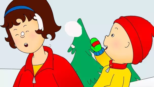 La Bataille de Boules de Neige de Caillou | Caillou en Français