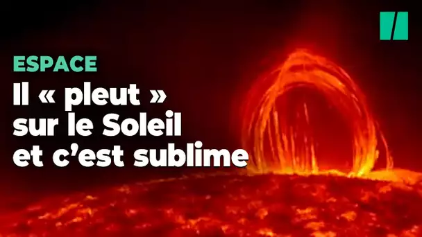 De sublimes « étoiles filantes » découvertes dans l’atmosphère du Soleil
