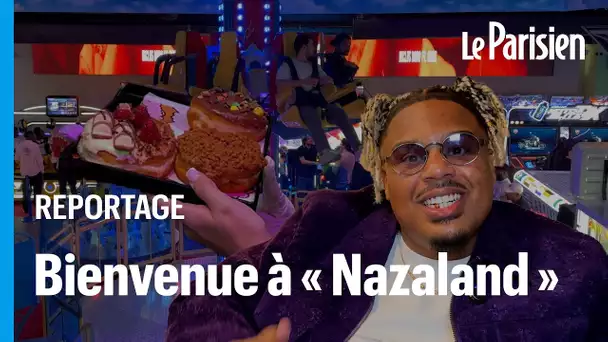 Quand le rappeur Naza fête son nouvel album dans un parc d'attractions