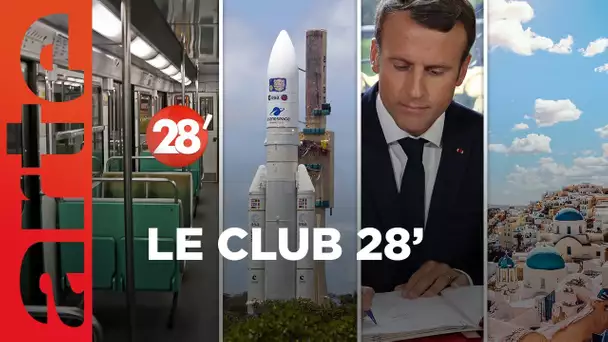 Ariane V, intelligence artificielle, crise sociale... : le Club 28' ! - 28 Minutes - ARTE