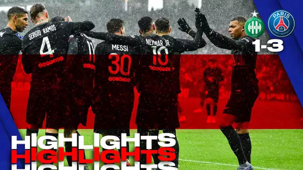 HIGHLIGHTS | Saint-Étienne 1 - 3 PSG | Marquinhos & Di Maria ⚽️