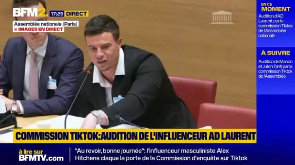 AD LAURENT CLASH ALEX HITCHENS en pleine commission ?