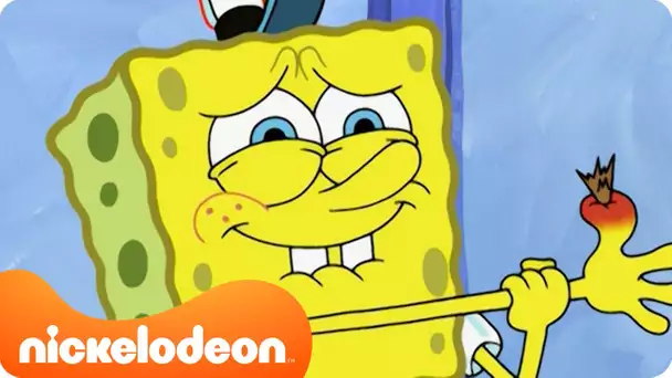 Bob l'éponge | Bob l'éponge a une écharde 🤕 | Nickelodeon France