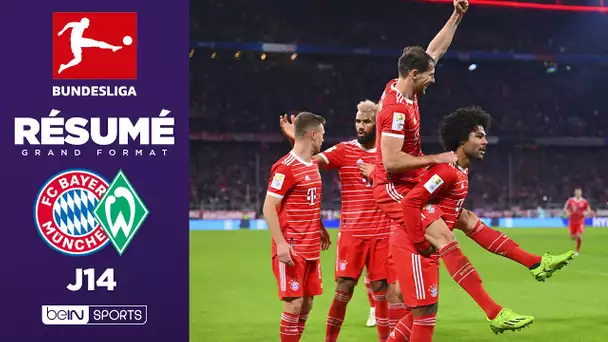 🇩🇪 Résumé - Bundesliga : Le Bayern Munich en démonstration contre le Werder !