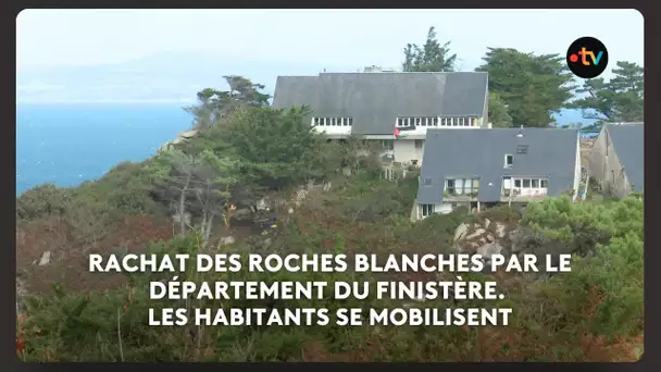 Les roches blanches, ancien centre de vacances à Douarnenez : la vente aux enchères reportée
