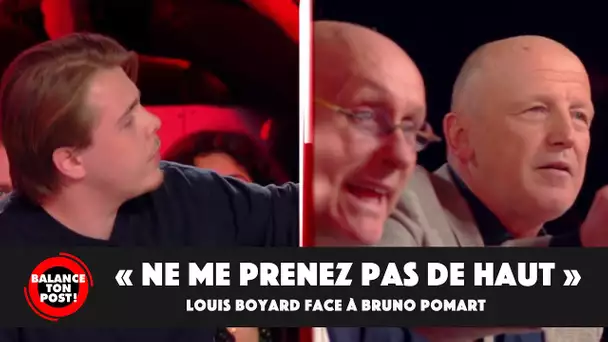 "Ne me prenez pas de haut !" : Louis Boyard face à Bruno Pomart