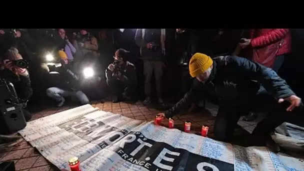 De Dunkerque à Paris, des hommages aux 27 migrants noyés il y a un an dans la Manche