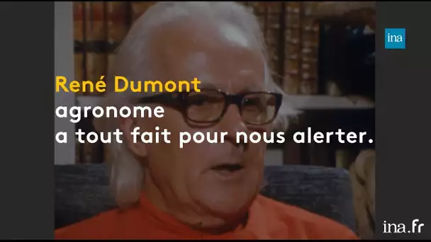 1974 : René Dumont « Nous allons à l’effondrement total de notre planète » | Franceinfo INA