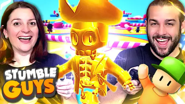 ON JOUE AVEC LE DERNIER SKIN SPECIAL DE STUMBLE GUYS !