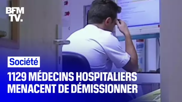 1129 médecins hospitaliers ont envoyé une lettre de démission à Agnès Buzyn