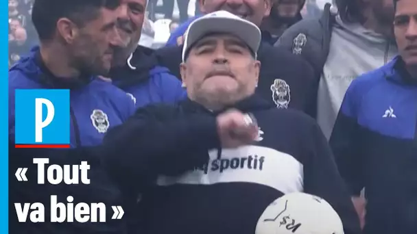 Maradona opéré avec succès d'un hématome à la tête