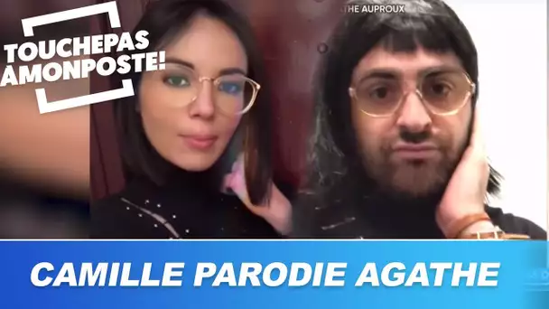 Camille Combal parodie Agathe Auproux sur Instagram