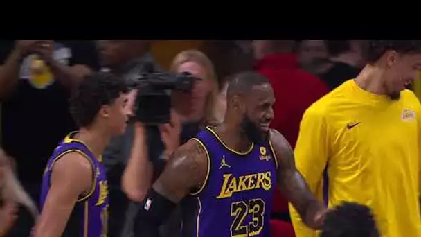 The King Is Hot In L.A! 👑🔥 LeBron James Hits 4 Three's In the 1st! | January 5, 2024
