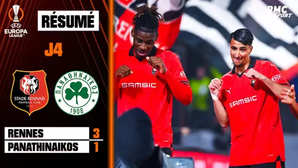Résumé : Rennes 3-1 Panathinaikos - Ligue Europa (4e journée)