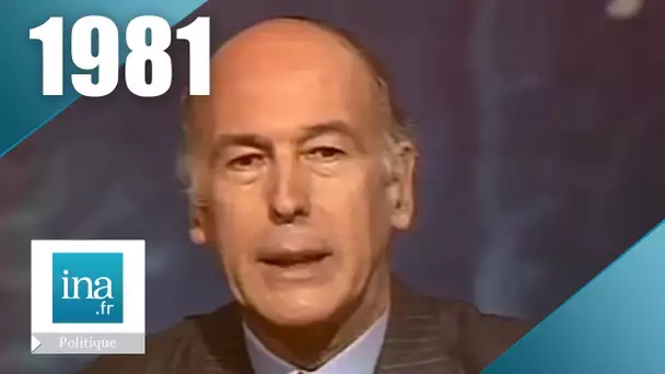 Valéry Giscard d'Estaing - Campagne présidentielle 1981 (2ème tour) | Archive INA