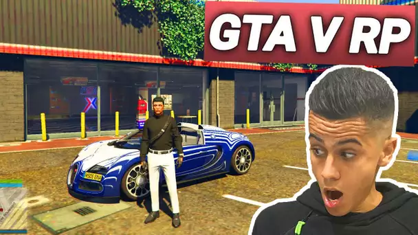 GTA 5 RP : Ma nouvelle BUGATTI ! (+prepa Braquage)