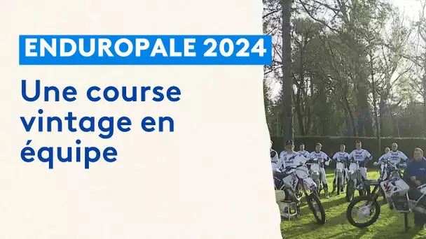 Enduropale du Touquet 2024: Yamaha, en équipe à la course vintage