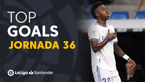 Todos los goles de la jornada 36 de LaLiga Santander 2021/2022