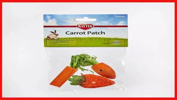 Kaytee 3 Count Chew Toy, Carrot Patch Variety