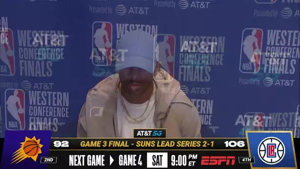 Chris Paul After His Return In Game 3! 🗣| Postgame Press Conference